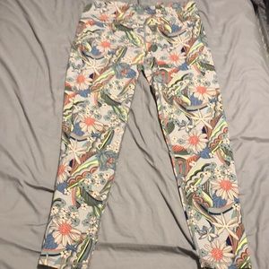 Victoria Secret sport legging large floral